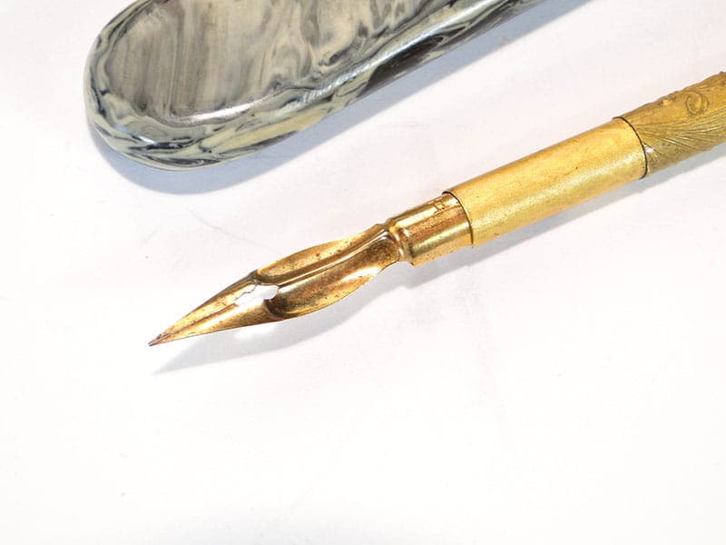 Art Nouveau writing set, multicolor, bakelite, Vienna, Austria, early 20th c. - 173900