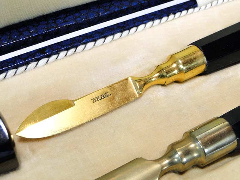 Writing set Art Deco, multicolor bakelite, Germany, 1920s. - 173957