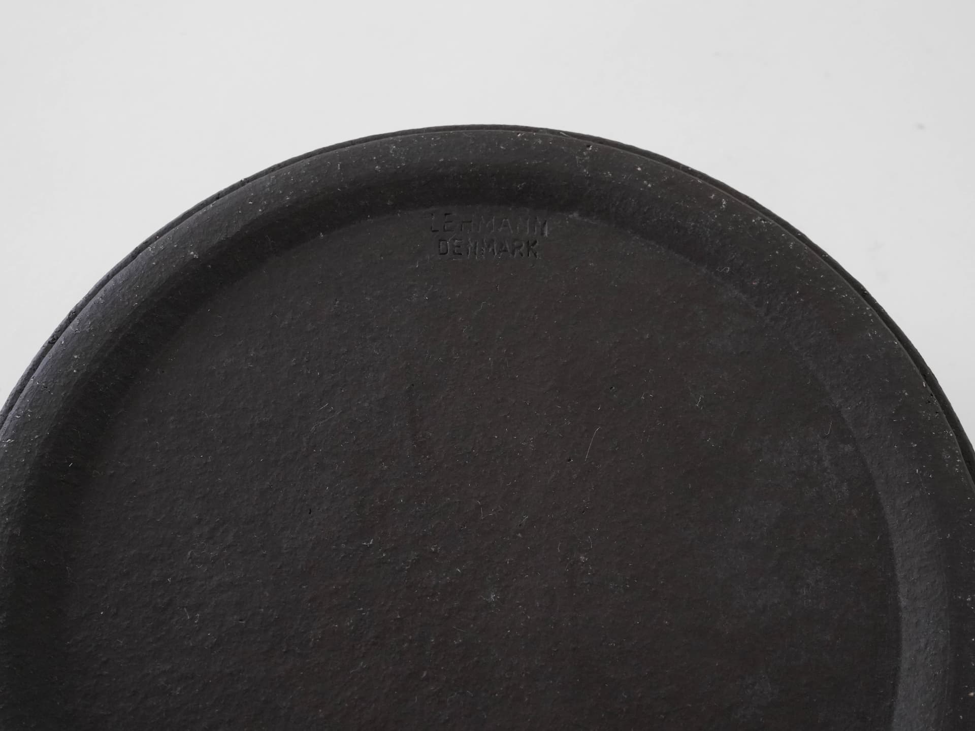 Decorative bowl, black, ceramics, Denmark, 1960s. - 173993