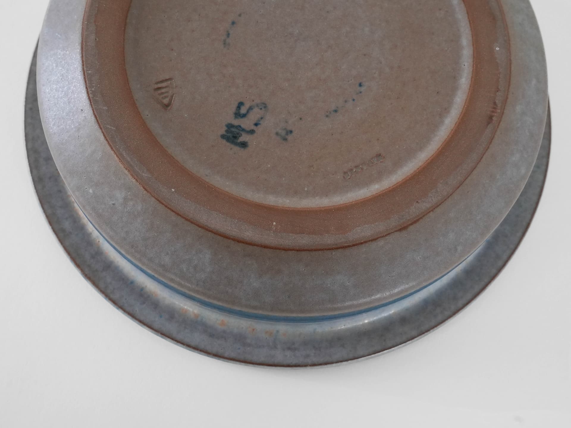 Bowl, blue stoneware, by M. Starck, Michael Andersen & Søn, Denmark, 1960s. - 174000