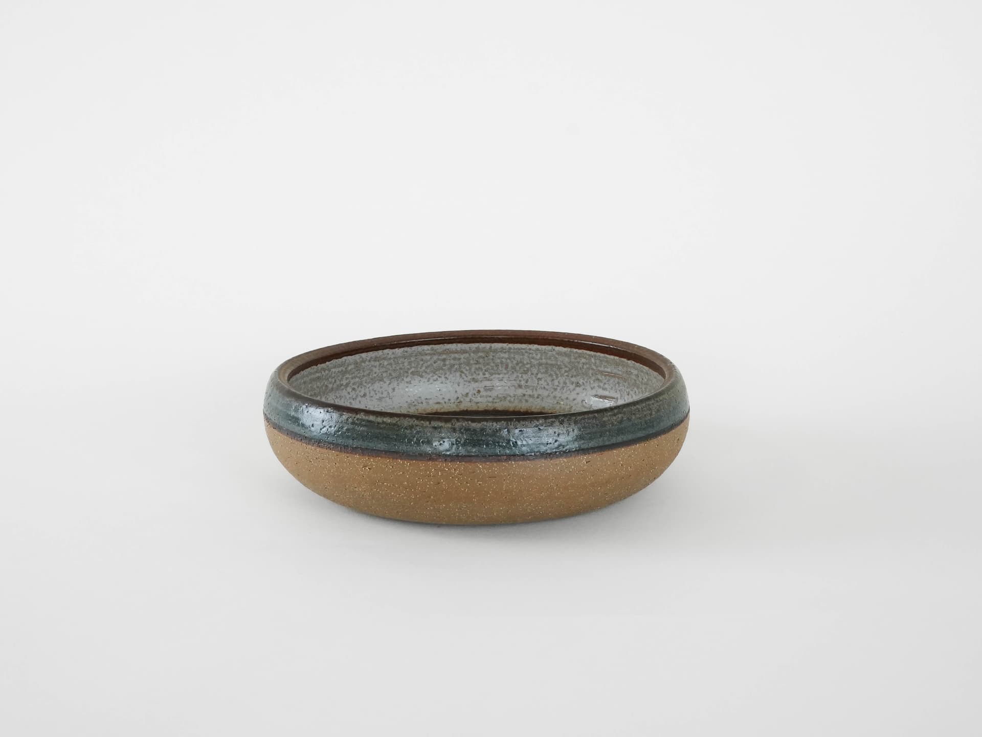 Bowl Erika, light brown stoneware, by N. Backhausen, P. Brandborg, Søholm, Denmark, 1970s. - 174021