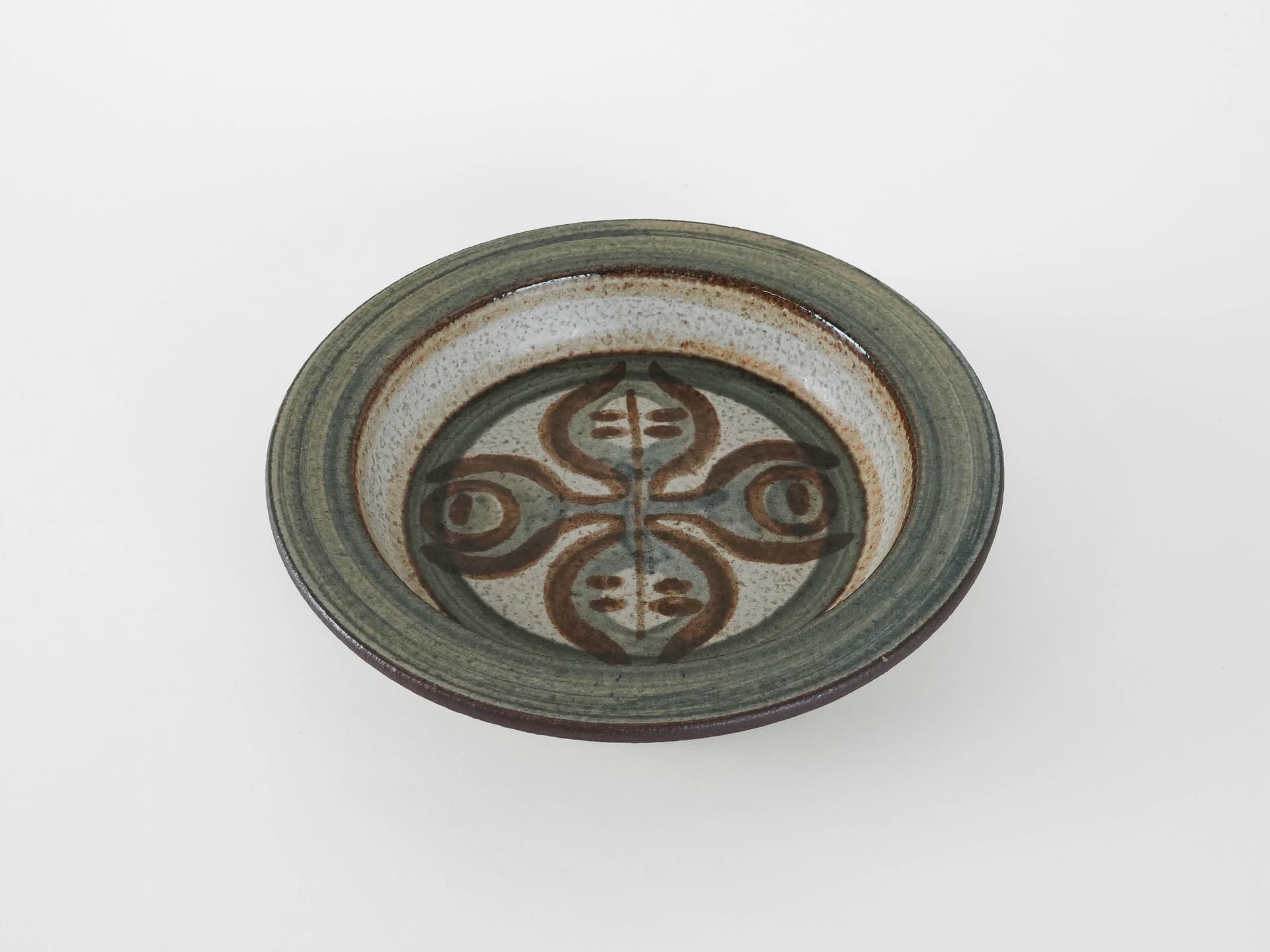 Bowl, beige ceramic, Søholm, Denmark, 1960s. - 174028