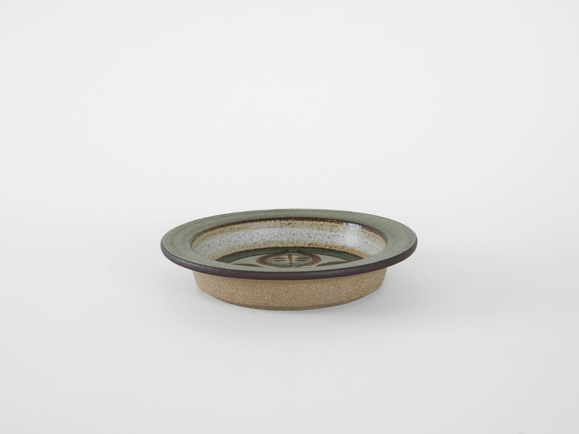 Bowl, beige ceramic, Søholm, Denmark, 1960s. - 174027