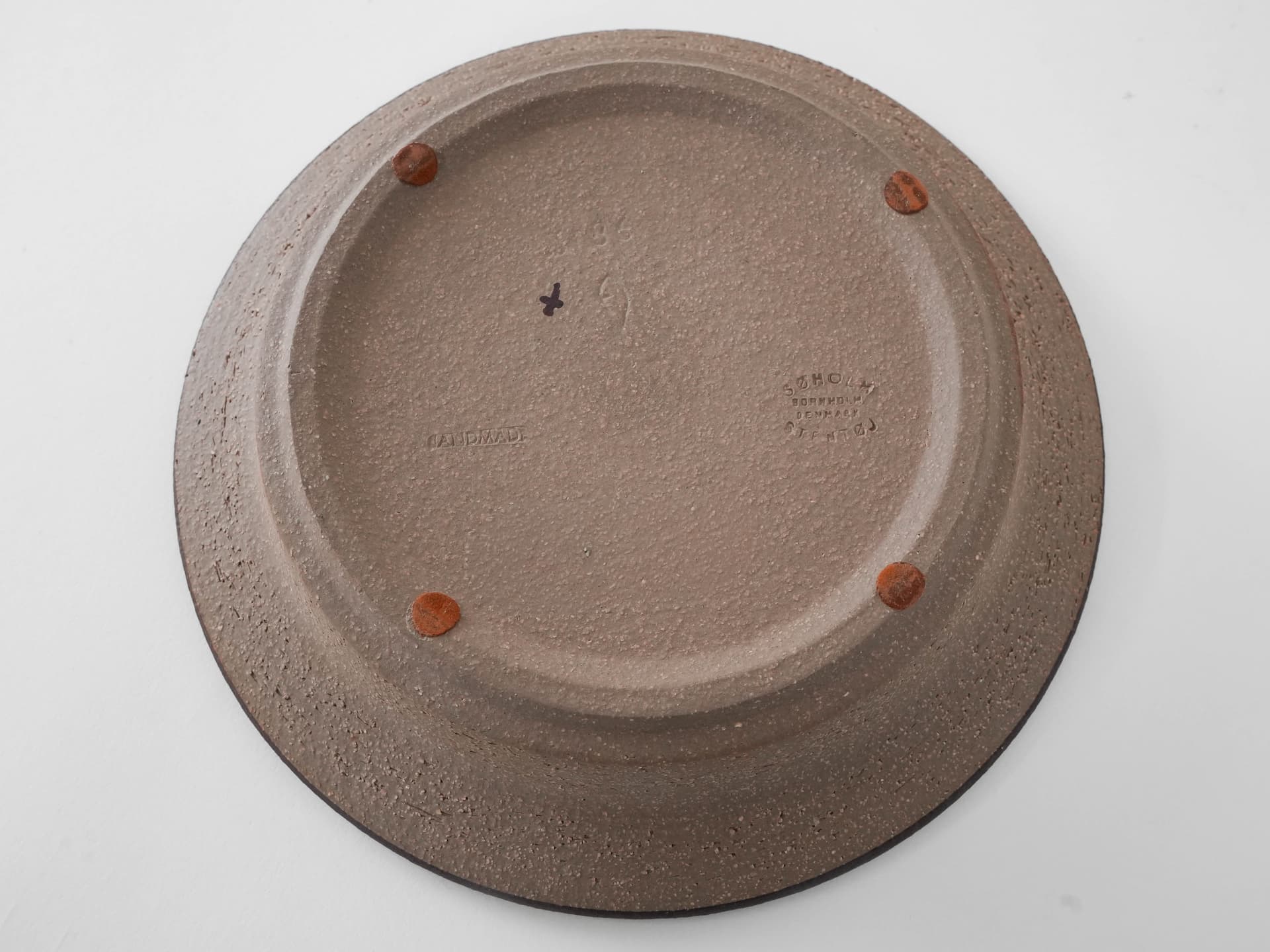Bowl, beige ceramic, Søholm, Denmark, 1960s. - 174030