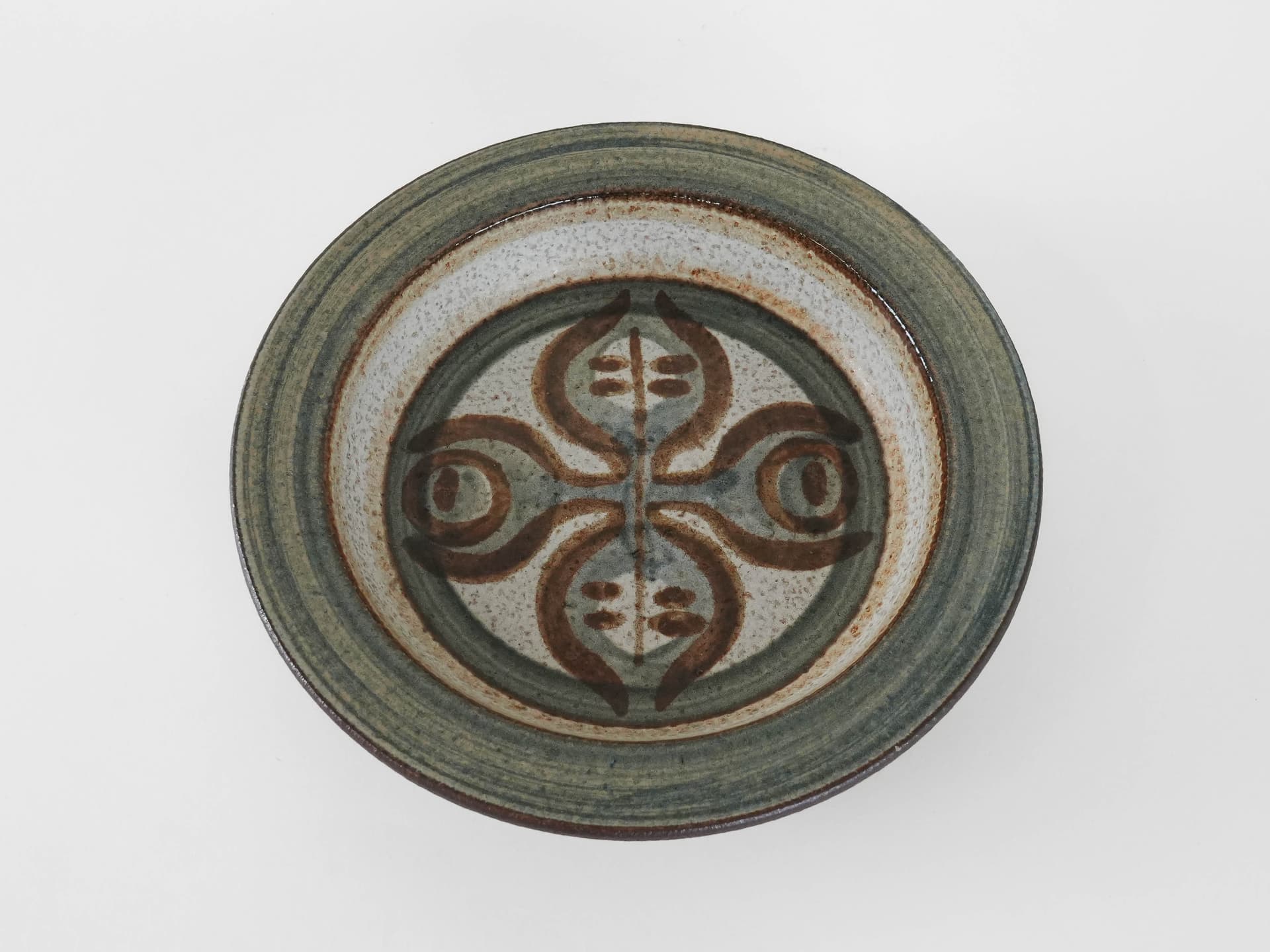 Bowl, beige ceramic, Søholm, Denmark, 1960s. - 174029