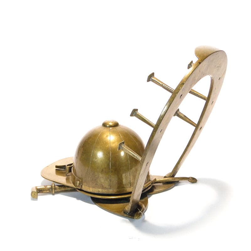 Desk inkwell, equestrian motif, gilt bronze, Poland, Art Nouveau, 19th c. - 174155