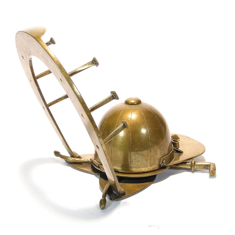 Desk inkwell, equestrian motif, gilt bronze, Poland, Art Nouveau, 19th c. - 174153