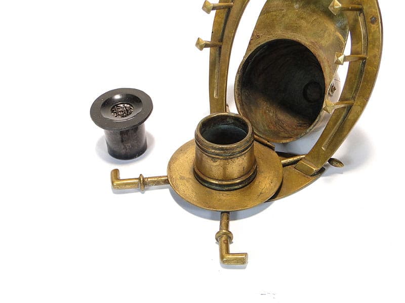 Desk inkwell, equestrian motif, gilt bronze, Poland, Art Nouveau, 19th c. - 174150