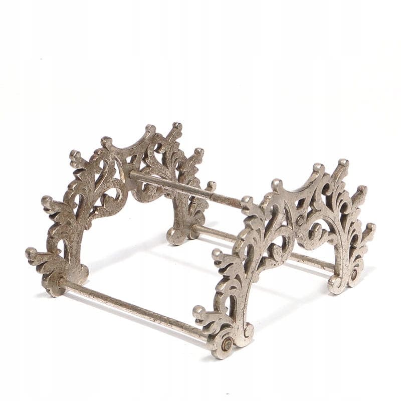 Neo-baroque pen stand, silver, metal, Poland, early 20th c. - 174168