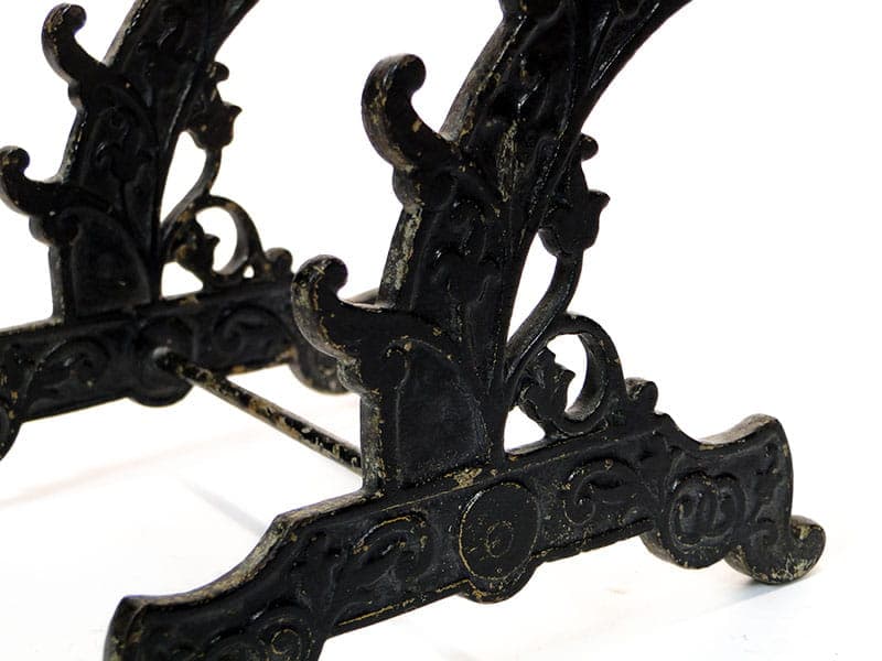 Art Nouveau Writing Stand, black, metal, Poland, early 20th c. - 174181