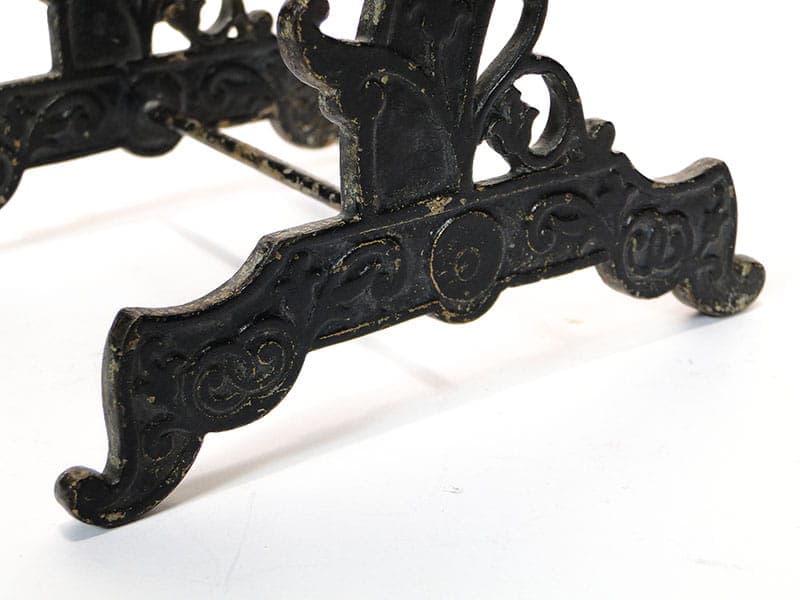 Art Nouveau Writing Stand, black, metal, Poland, early 20th c. - 174180