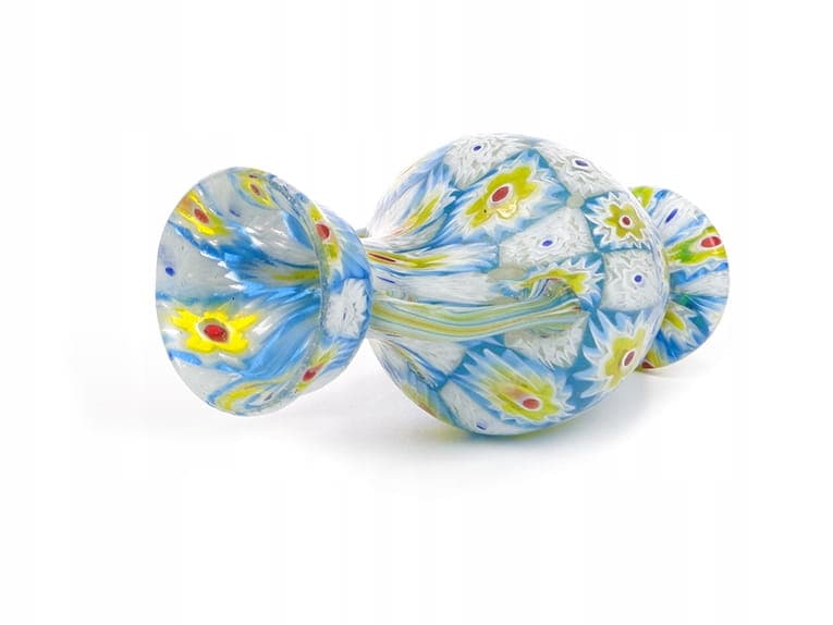 Millefiori vase, Murano, multicolor, glass, Fratelli Toso, Italy, early 20th c. - 174189