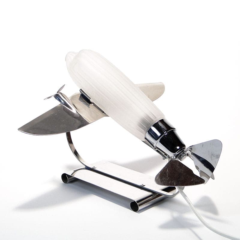 Lampa stołowa ze śmigłowcem, Czechosłowacja lata 60. - 174255