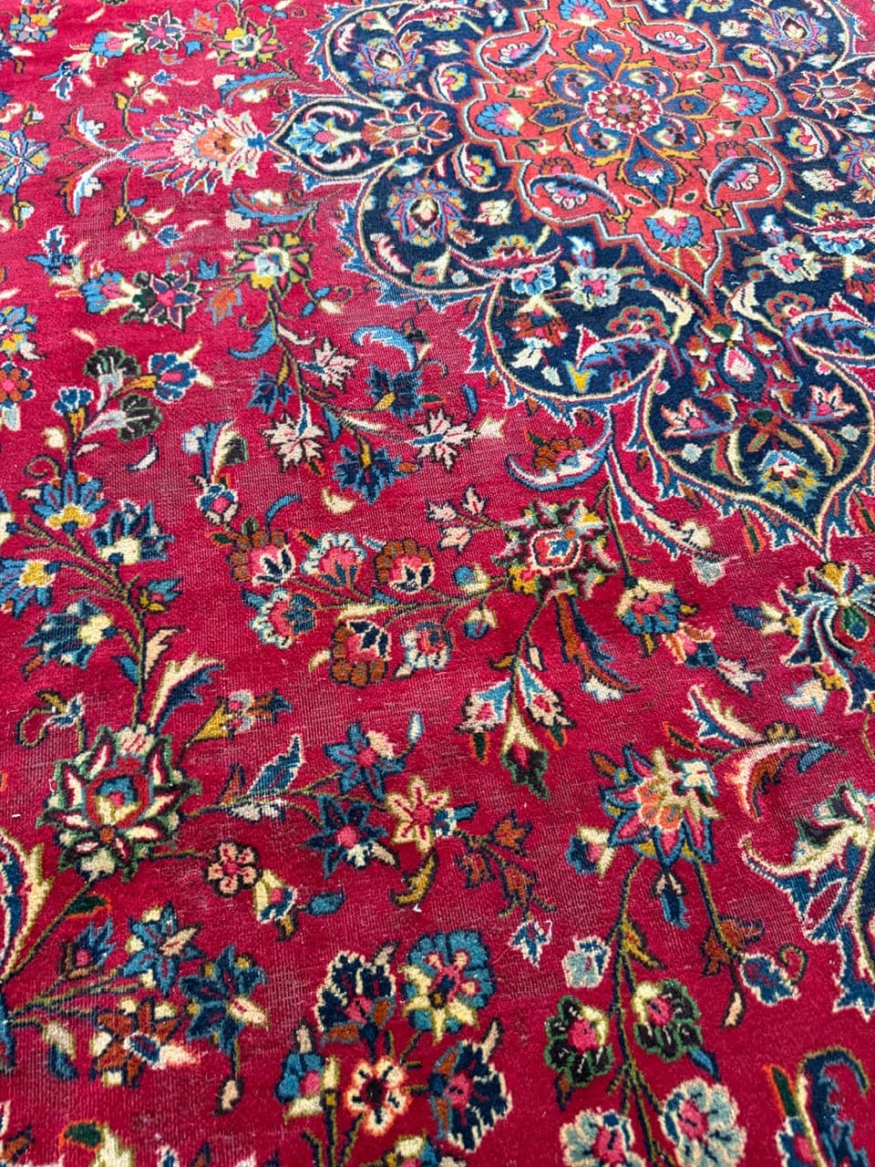 Nowy VINTAGE Dywan Wełniany Perski Iran Keshan 390x290 - 174568