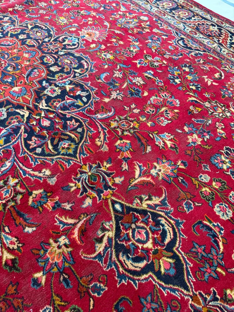 Nowy VINTAGE Dywan Wełniany Perski Iran Keshan 390x290 - 174580