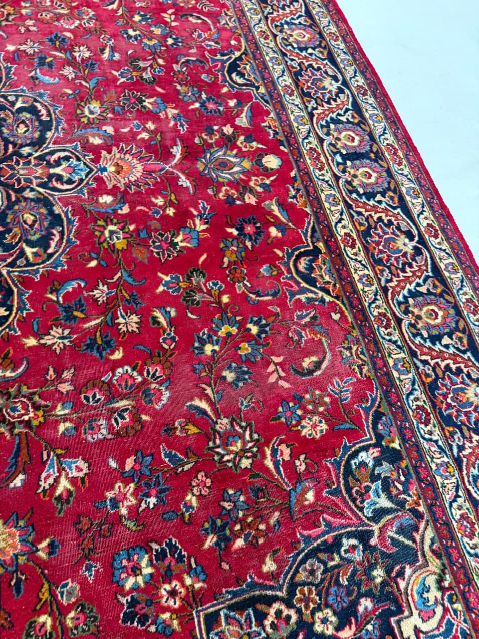 Nowy VINTAGE Dywan Wełniany Perski Iran Keshan 390x290 - 174581