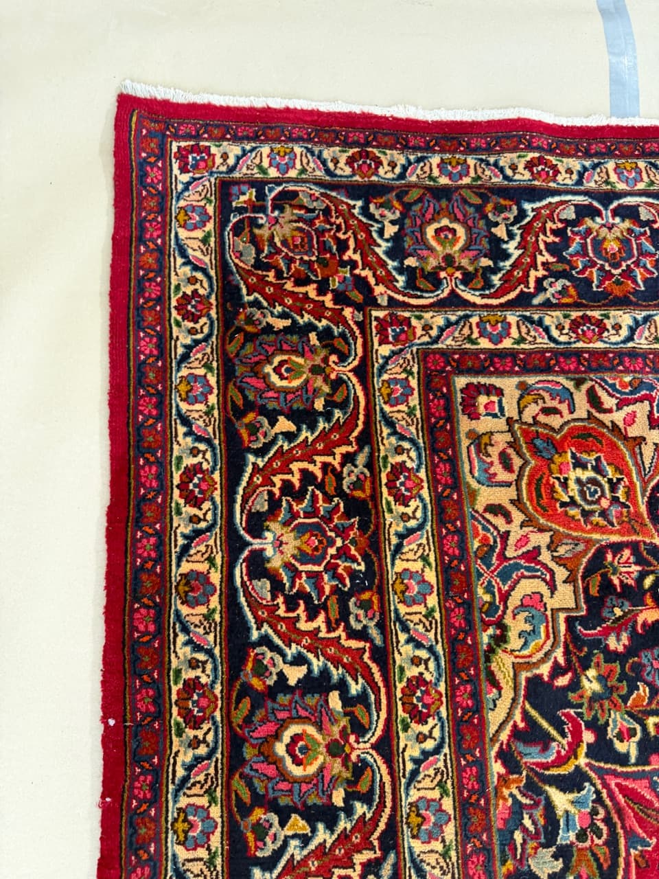 Nowy VINTAGE Dywan Wełniany Perski Iran Keshan 390x290 - 174572