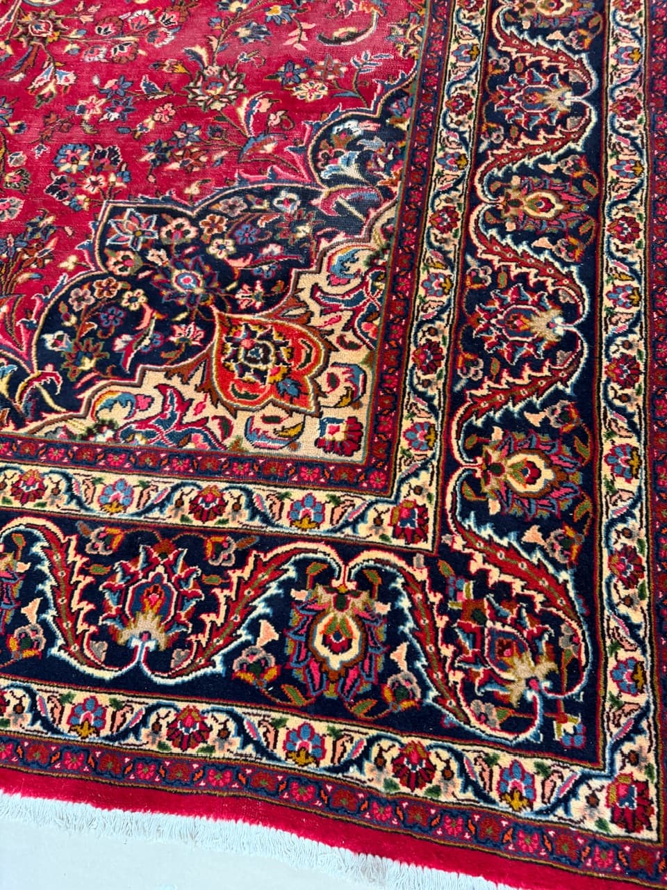 Nowy VINTAGE Dywan Wełniany Perski Iran Keshan 390x290 - 174579