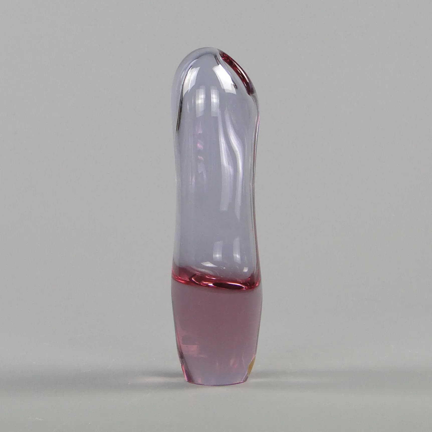 Wazon, multikolor, szkło, proj. J. Rozinek, Czechosłowacja, lata 60. - 11755