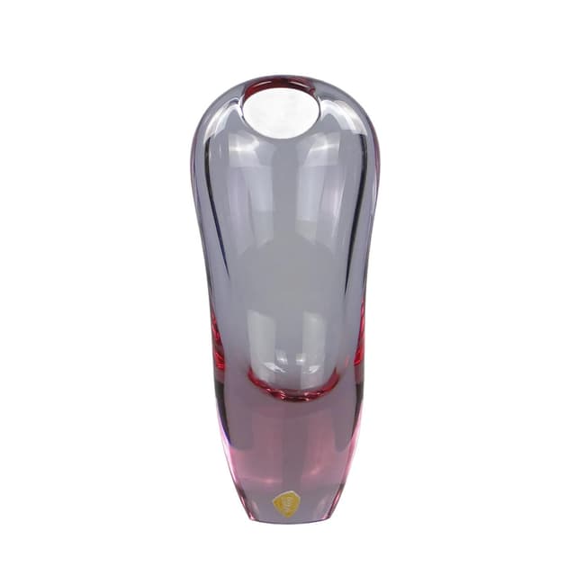 Wazon, multikolor, szkło, proj. J. Rozinek, Czechosłowacja, lata 60. - WYMIARY