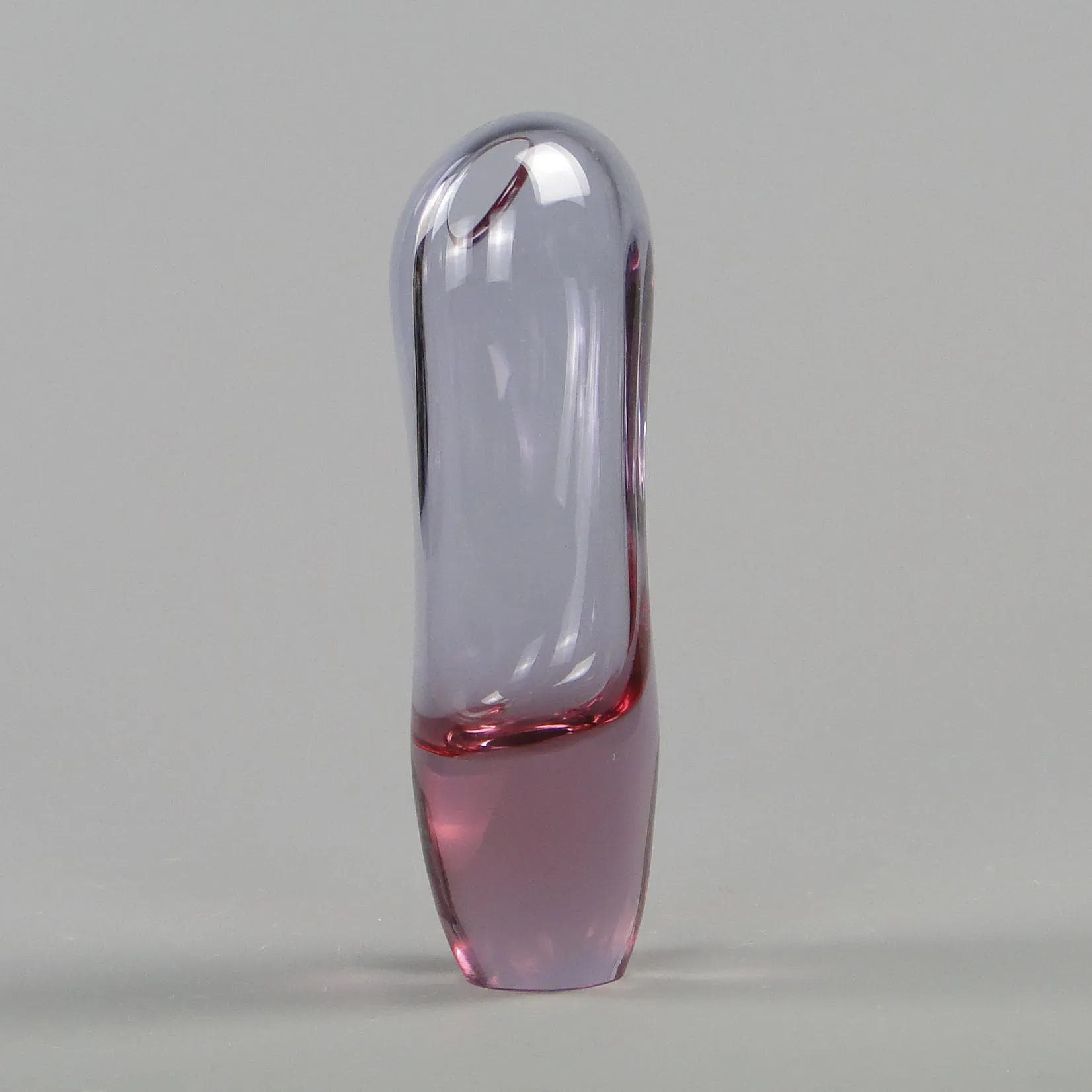 Wazon, multikolor, szkło, proj. J. Rozinek, Czechosłowacja, lata 60. - 11757