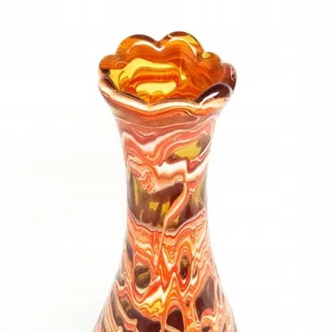 Wazon Mid-century modern, szkło sodowe, proj. J.S. Drost, Ząbkowice, Polska, lata 70. - 175213