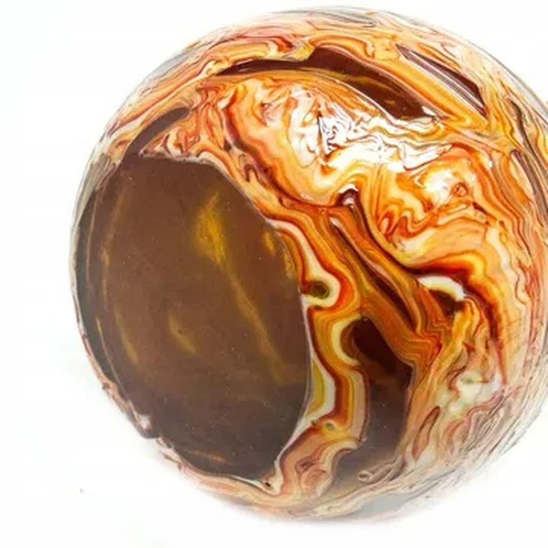 Wazon Mid-century modern, szkło sodowe, proj. J.S. Drost, Ząbkowice, Polska, lata 70. - 175216