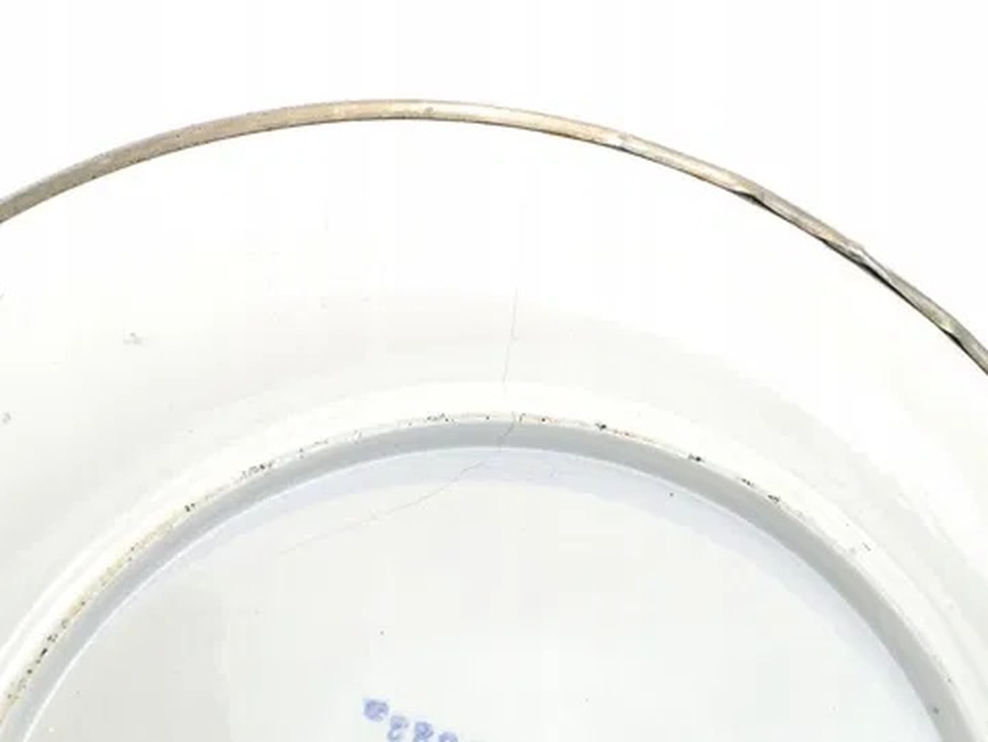 Art Nouveau fruit basket, chromed brass, glass, Germany, early 20th c. - 175352