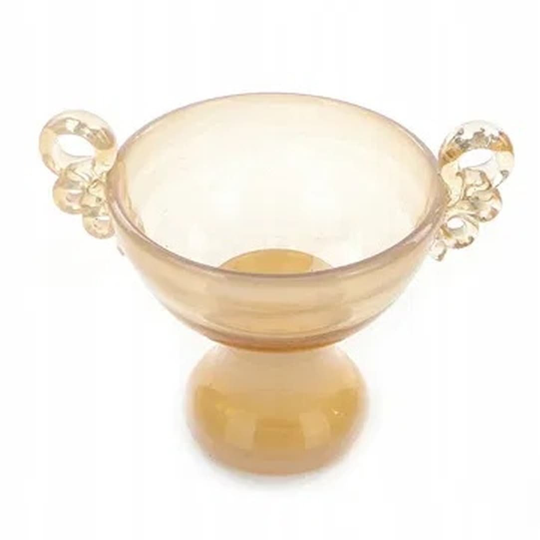 Modernist vase, glass, by J. Słuczan-Orkusz, Poland, 1970s. - 175409