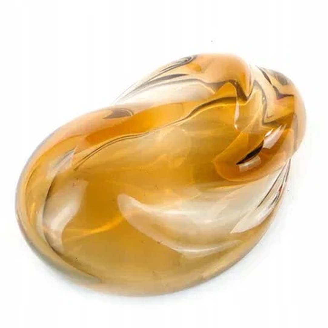 Murano Sommerso centerpiece, glass, by F. Poli, Italy, 1950s. - 175431