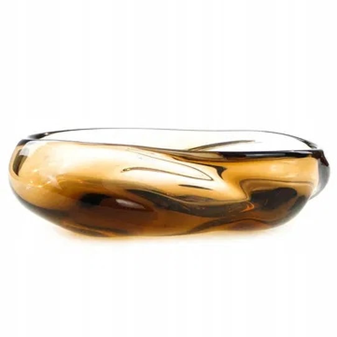 Murano Sommerso centerpiece, glass, by F. Poli, Italy, 1950s. - 175432