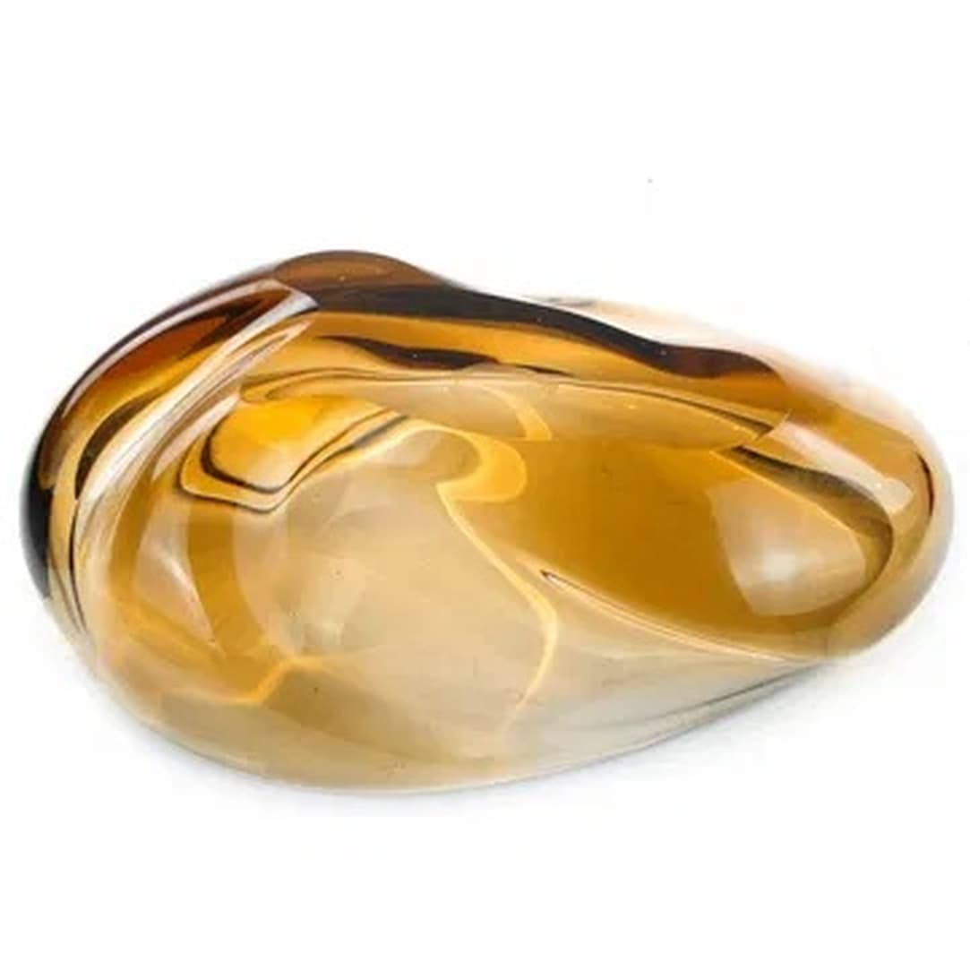 Murano Sommerso centerpiece, glass, by F. Poli, Italy, 1950s. - 175434