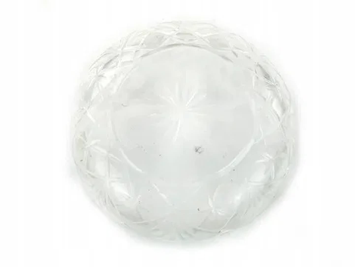 Dessert plate set, Art Deco, crystal, Huta Hortensja, Poland, 1930s. - 175506