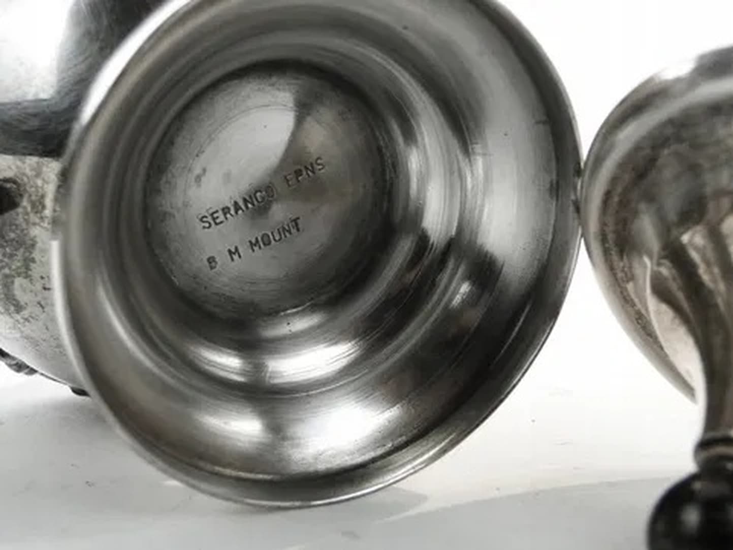 Art Nouveau sugar bowl, silver-plated brass, Germany, early 20th c. - 175531