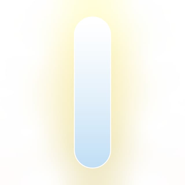 Oval Mirror Tiny Border Pastille 140x60 cm, white, neutral light, Baltica - DIMENSION