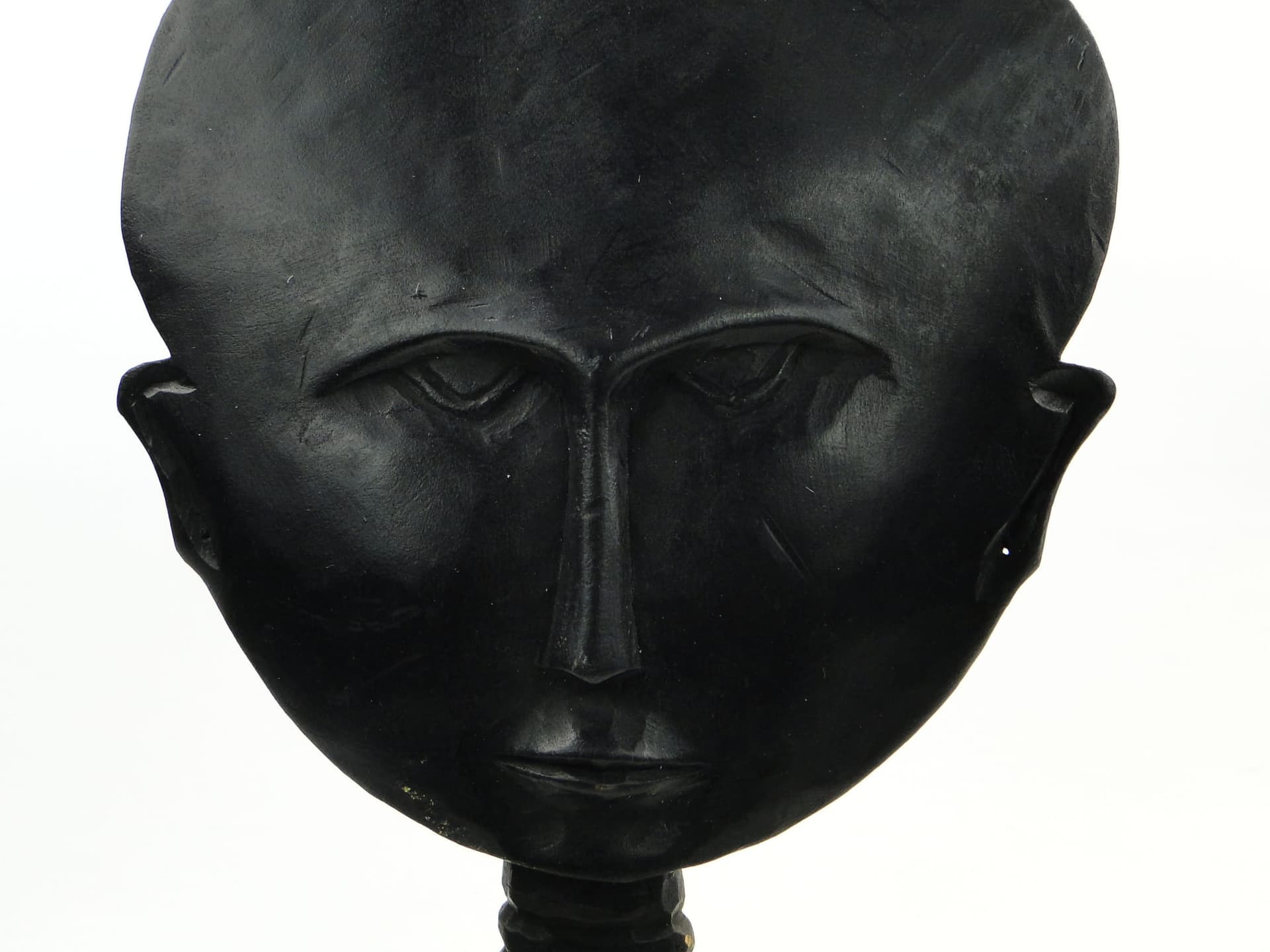 para lalek płodności Akuaba, czarne drewno, Ghana, lata 60. - 175581