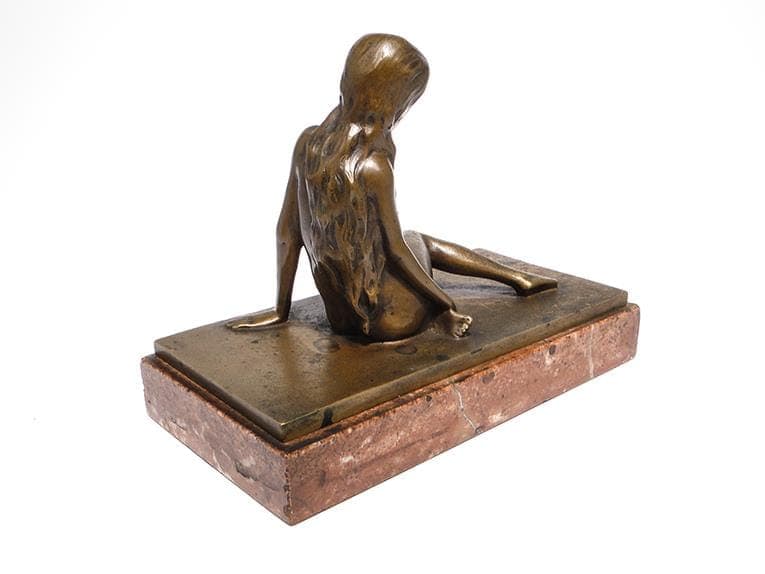 Figura kobiety, akt z brązu lata 20. - 175884