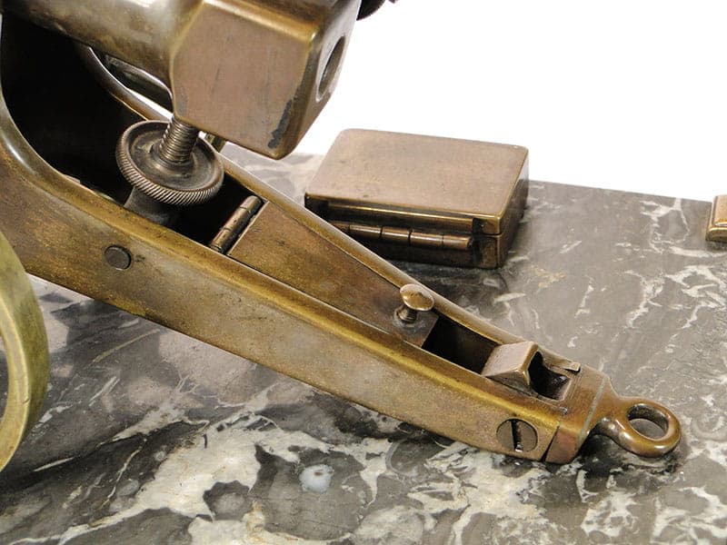 Model armaty polowej z brazu, początek XX w - 175907