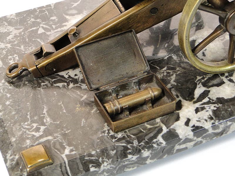 Model armaty polowej z brazu, początek XX w - 175900