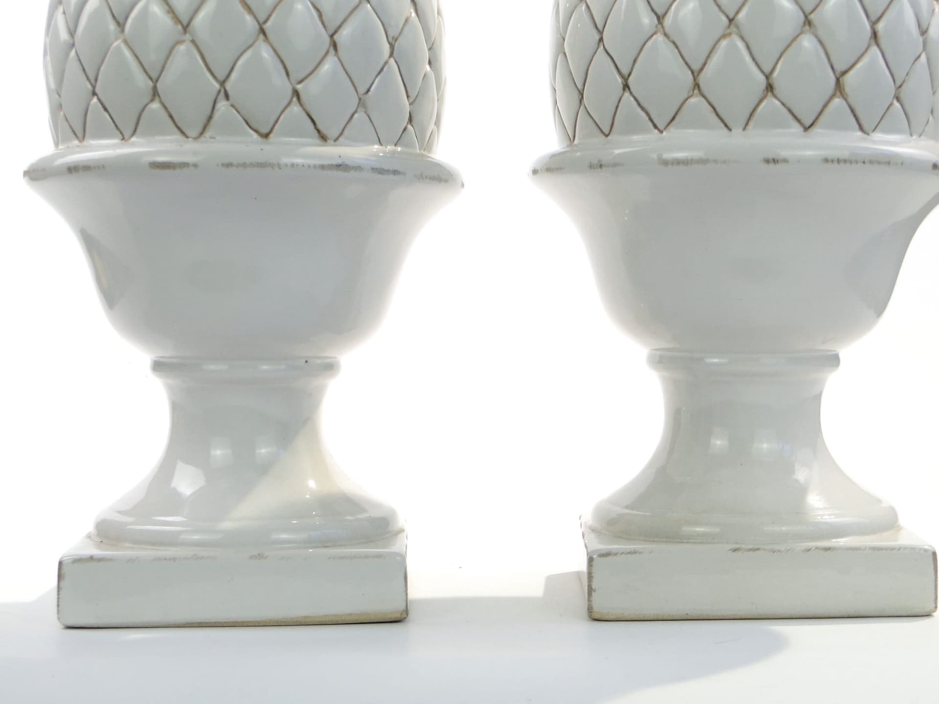 Para dekoracyjnych karczochów ceramicznych, Francja - 175914