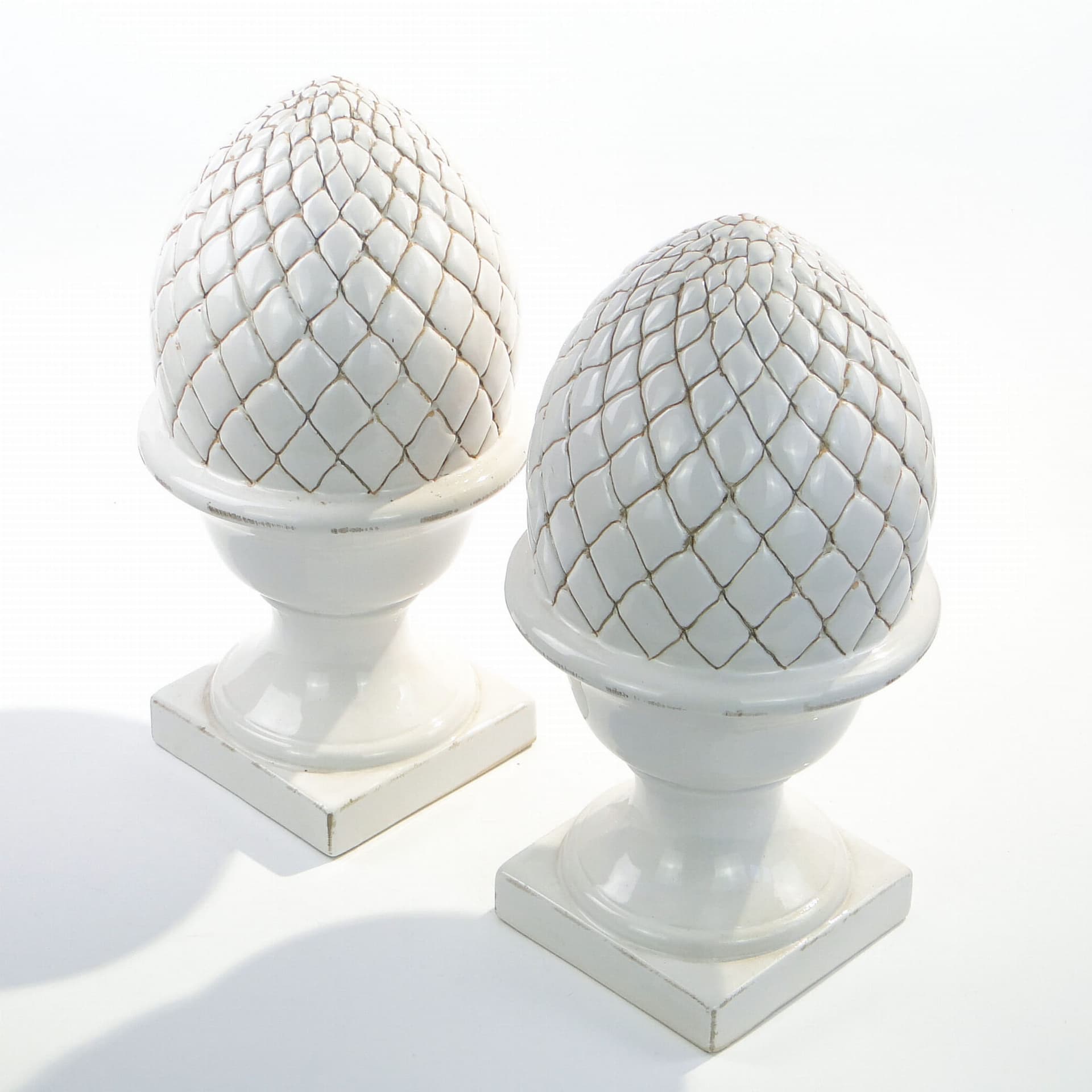 Para dekoracyjnych karczochów ceramicznych, Francja - 175912