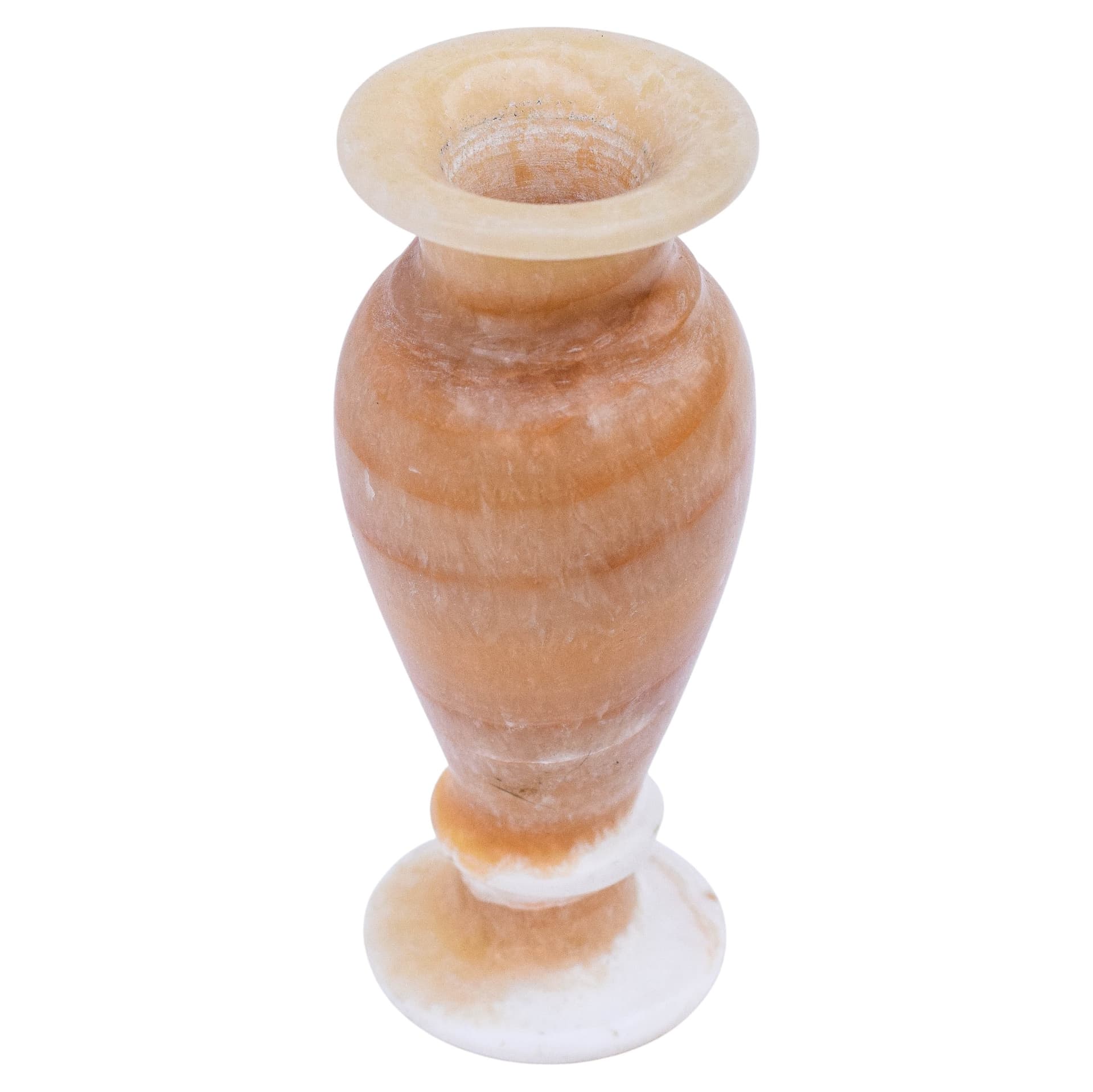 Kamienny wazon w kształcie amfory - 175987