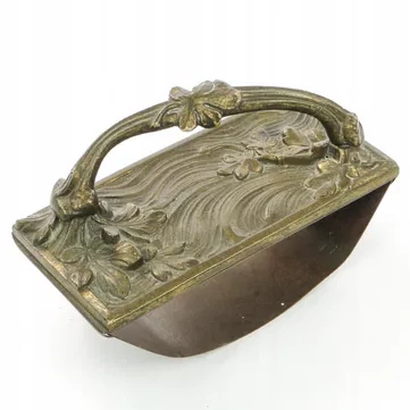 Ink blotter, Art Nouveau, brass, Germany, early 20th c.