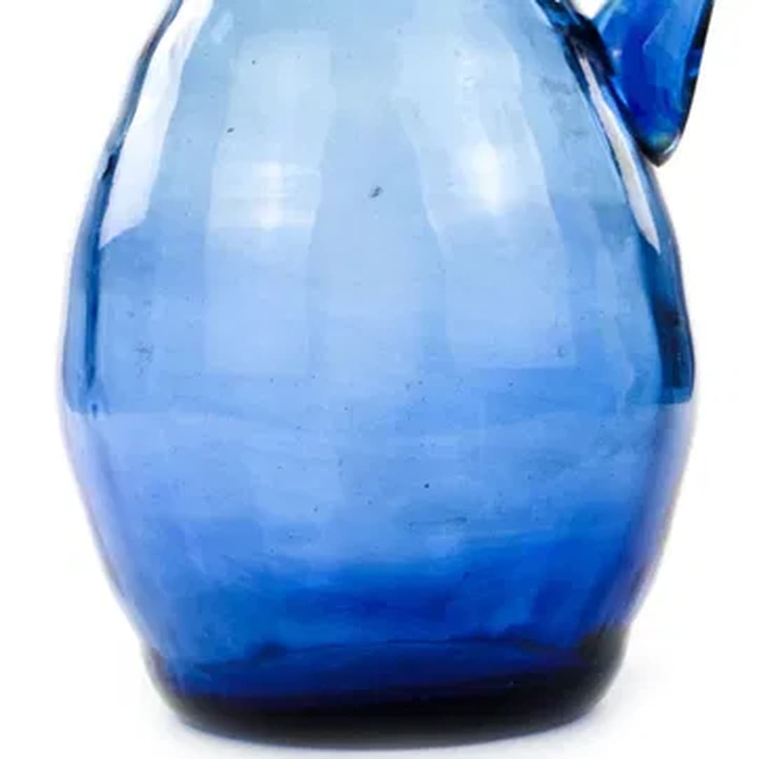 Pitcher, Postmodernism, cobalt blue glass, Poland, 1970s - 176154