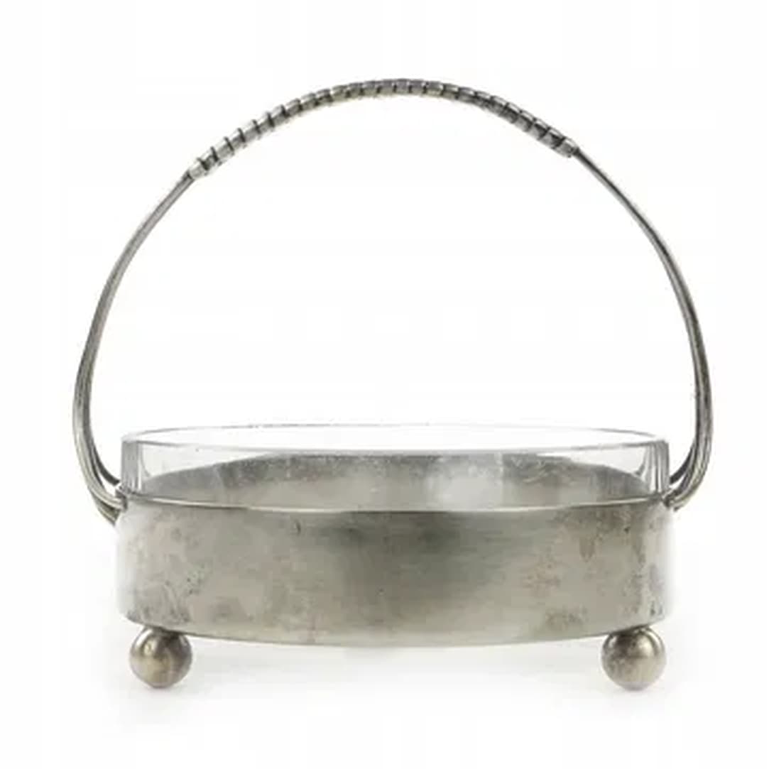 Art Deco nut basket, brass, Germany, 1930s. - 176177