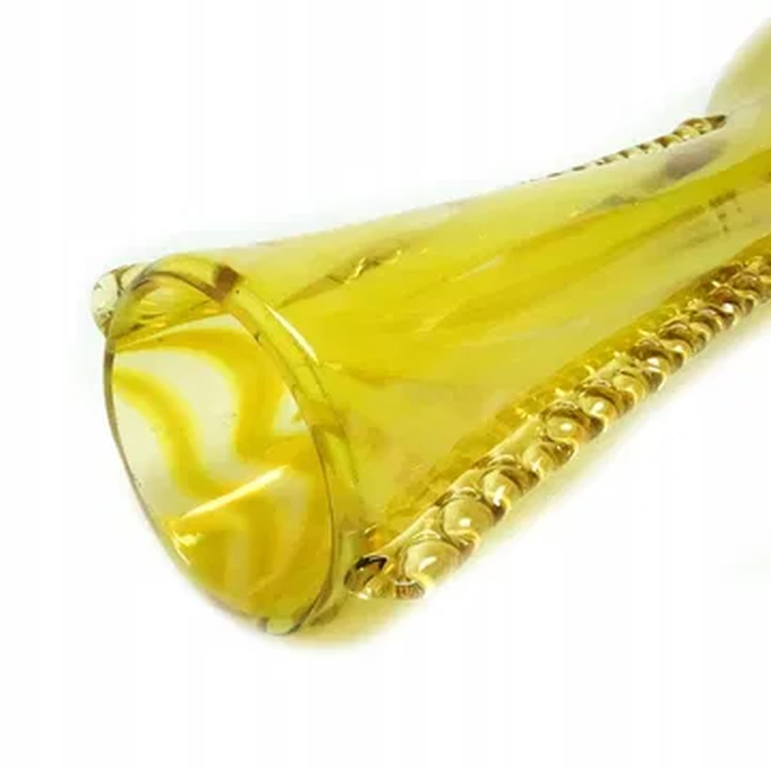 Postmodernism vase, glass, Poland, 1970s. - 176193