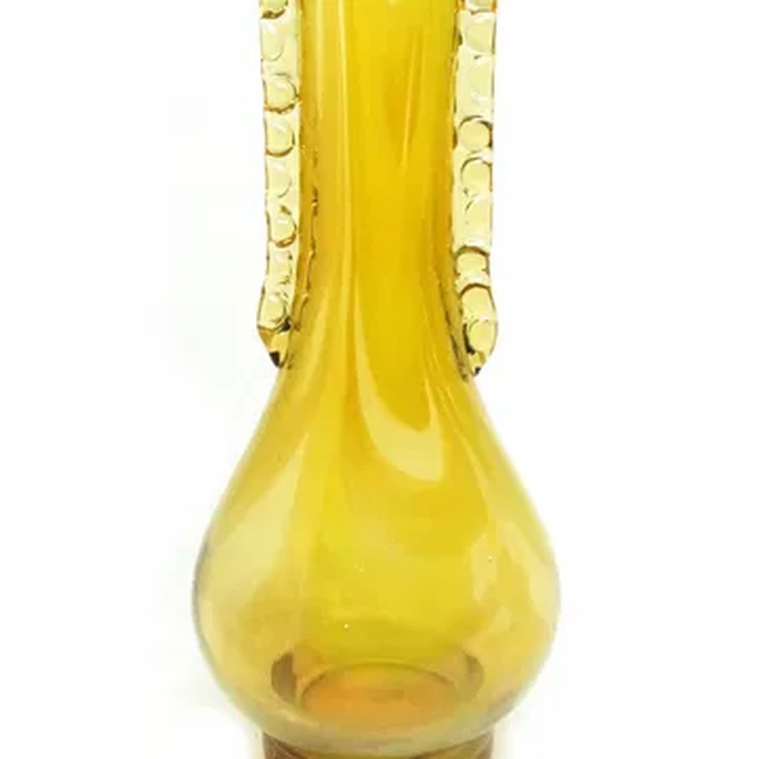 Postmodernism vase, glass, Poland, 1970s. - 176191