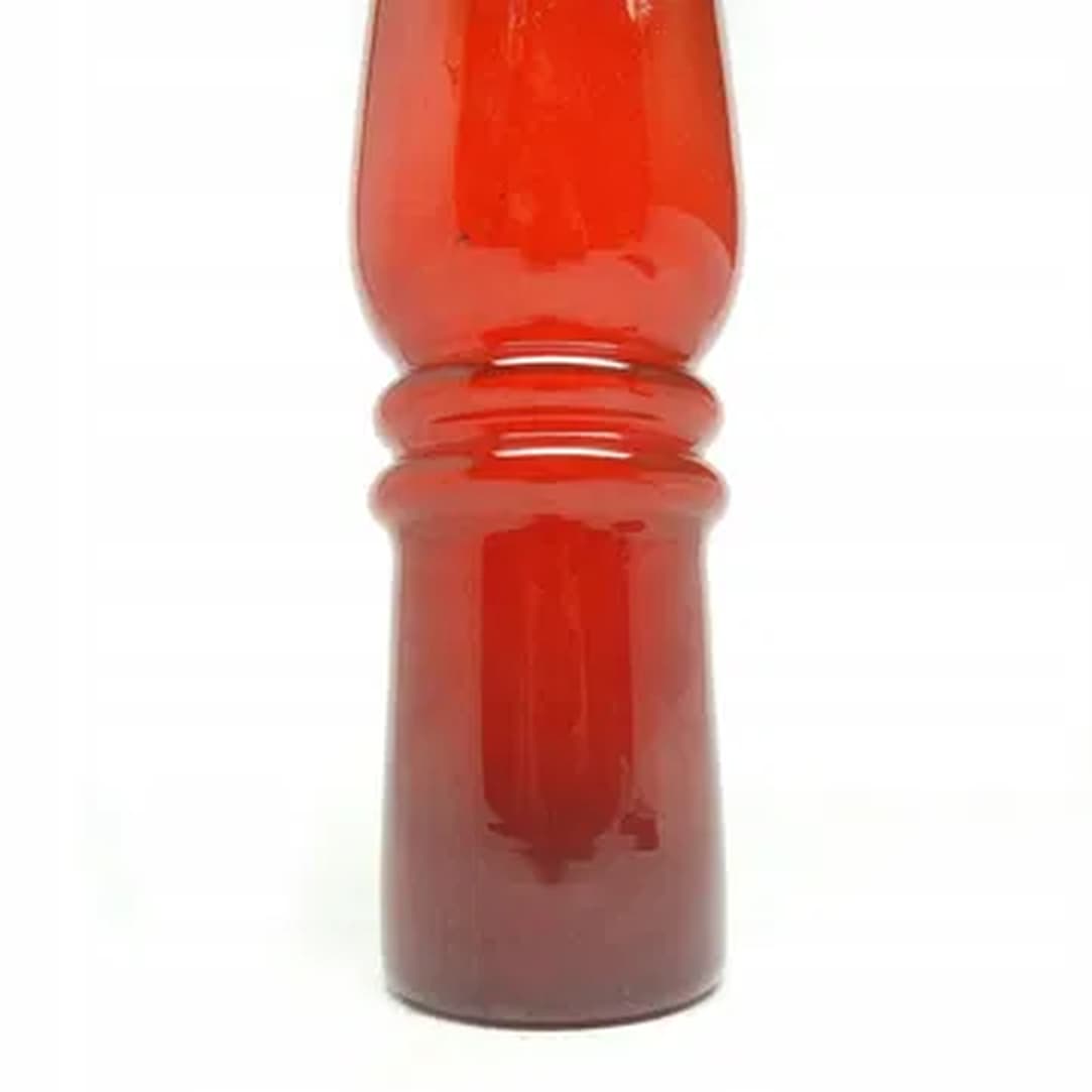 Vase, postmodernism, glass, by L. Pijaczewska, Poland, 1970s. - 176220