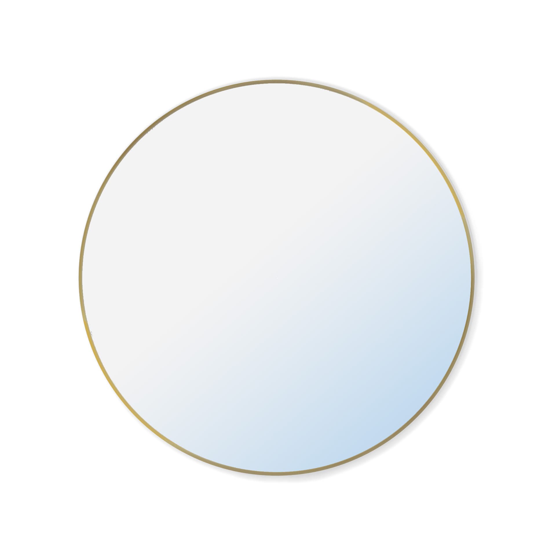 Round mirror Tiny Border Round Ø 50 cm, gold, Baltica