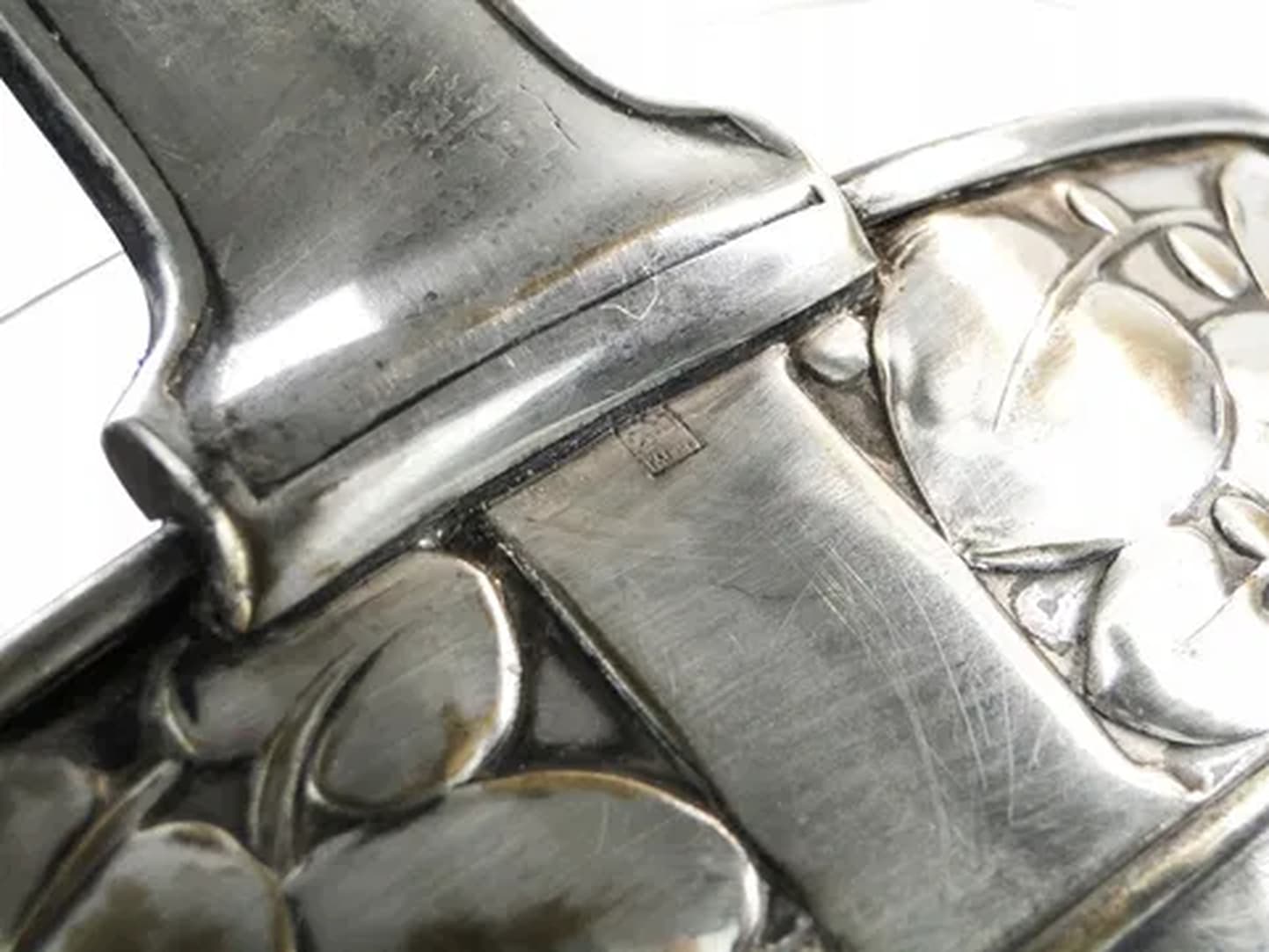 Art Deco fruit basket, silver-plated brass, glass, Kaiser, Germany, 1930s. - 176239